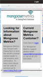 Mobile Screenshot of mongoosemetrics.com