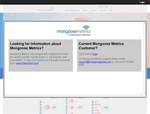 Tablet Screenshot of mongoosemetrics.com